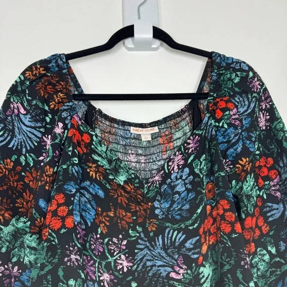 Knox Rose Jumpsuit Floral Wide Leg Cropped - Picture 3 of 11